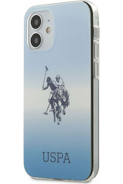 U.S. Polo Assn. Συλλογή Gradient Πίσω Κάλυμμα Σιλικόνης Μπλε (iPhone 12 mini)...