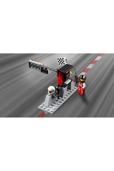 LEGO سيارة سكوديريا فيراري إس إف 16-إتش من سلسلة سبيد تشامبيونز، متعددة الألو...