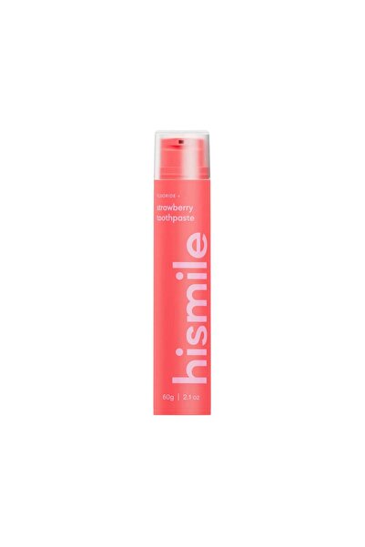 Hismile Pastă de dinți cu fluor și aromă de căpșuni, Strawberry, Hismile, 60 g