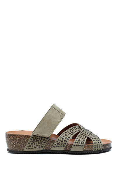 Kifidis K15236 Soft Step Women's Wedge Heeled Cork Slippers 36-41