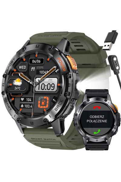 Gravity SMARTWATCH BĂRBĂTESC GT22-5 - AMOLED, CUREA ADIȘIONALĂ (sg030e)