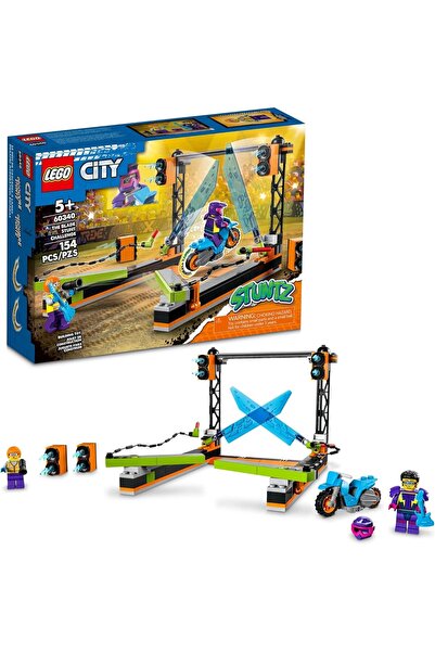 LEGO مجموعة ألعاب بناء سيتي ستنتز ذا بليد ستنت تشالنج 60340 للأولاد والبنات و...
