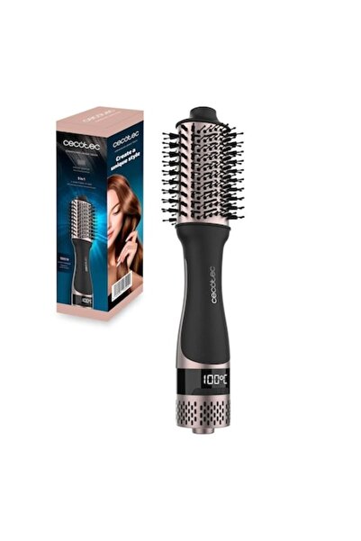 CECOTEC Perie cu aer cald CeramicCare Unique Touch 1200W, Ecran tactil, Tehno...
