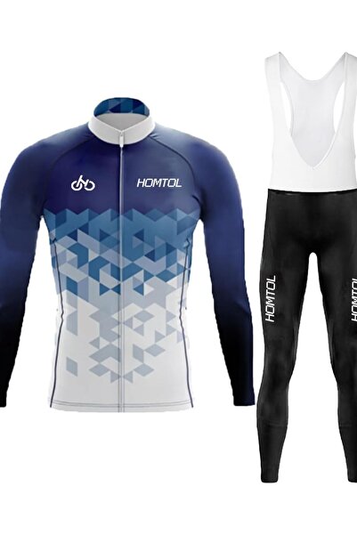 OEM HOMTOL Costum Ciclism Tricou Bicicletă Pantaloni Set Cu Inserție Gel L