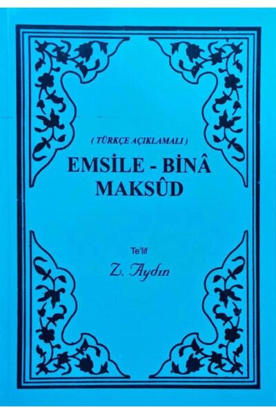 El Mektebetül Mahmudiyye Türkçe Açıklamalı Emsile - Bina - Maksud-Zeycan Aydın