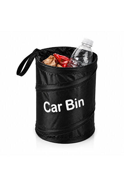 Alayjah Foldable Car Trash Can Portable Reusable Waterproof Leak Resistant Ve...