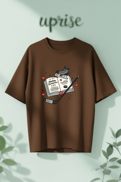 Vordevia Tricou supradimensionat din bumbac imprimat, din seria mea de romant...