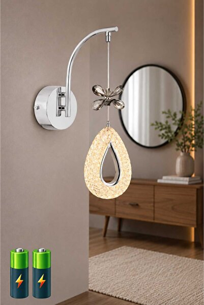 MAVERALİGHTİNG YAGMUR PİLLİ APLİK SALON OTURMA ODASI APLİK MODERN APLİK