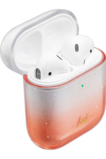 Laut Πλαστική θήκη σε πορτοκαλί χρώμα για Apple AirPods 1 / AirPods 2