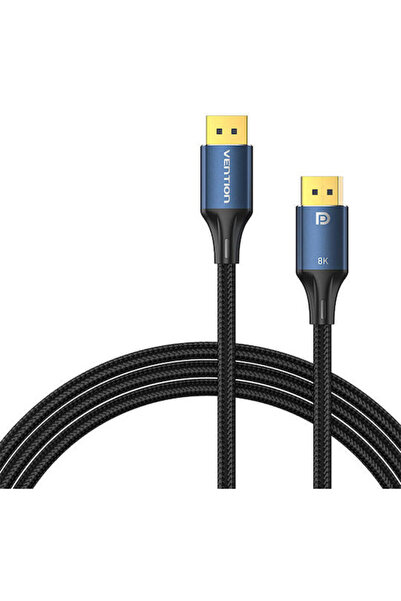 Vention Καλώδιο DisplayPort Αρσενικό - DisplayPort Αρσενικό 1,5μ Μπλε (HCELG)