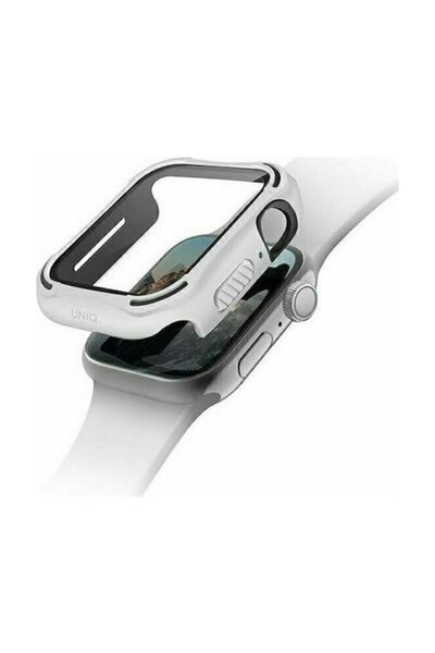 uniq Torres Πλαστική Θήκη με Γυαλί σε Λευκό χρώμα για Apple Watch 40mm