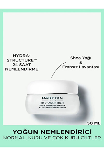 Darphin Hydraskin Rich Cildin Nem Bariyerini Güçlendirici ve Nemlendirici Kre...