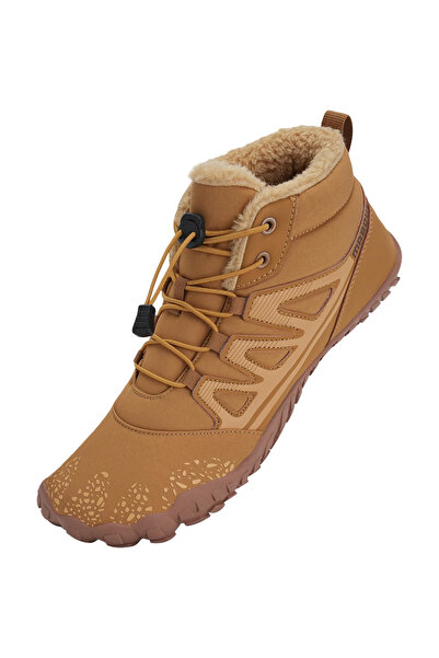 OEM Pantofi de iarnă bărbătești tip barefoot Snowboots maro căptușite antider...