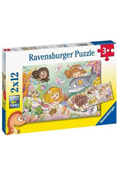 RAVENSBURGER Παιδικό Παζλ Νεράιδες και Γοργόνες για 3+ ετών 24 τεμάχια