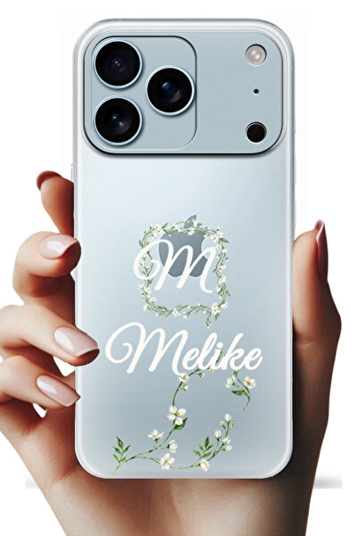 Noprin Apple iPhone 17 Pro Max Kılıf - İsimli Yazılı Kişiye Özel Kişileştirel...