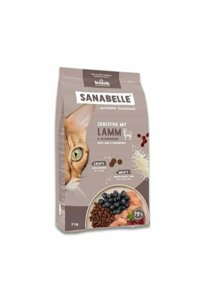 Bosch Hrană pentru pisici Sanabelle Life Sensitive Lamb 8 kg pentru adulți