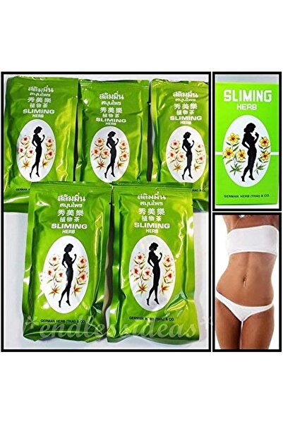 Top Choice Slimming Chinese Green Tea Herbal Burn fat Diet Detox Drink 50 Bags