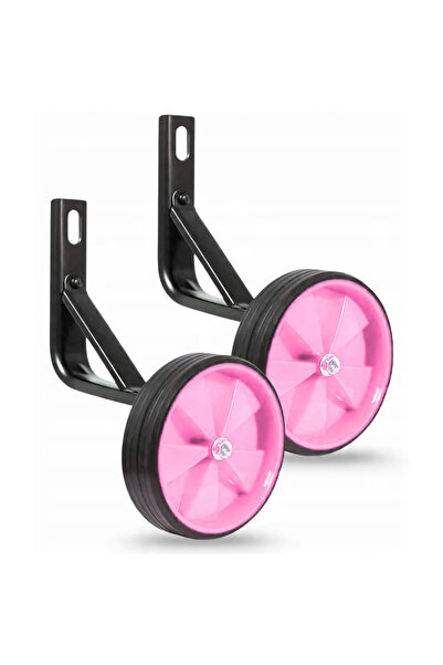 Gearox Roti De Sprijin Pentru Bicicleta, Gearox, 12-20 Inch, Roz, Fabricate D...