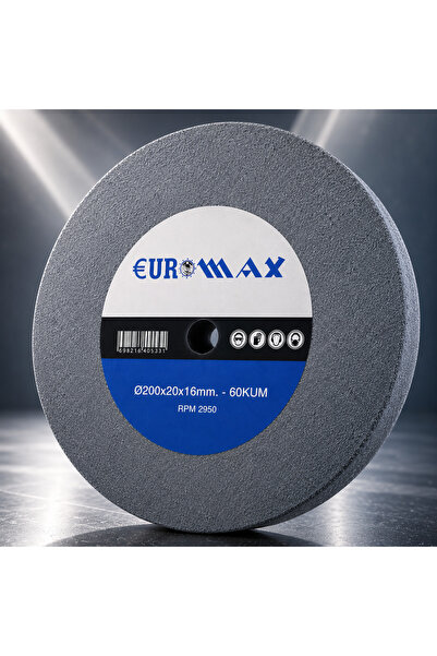 Badem10 Zımpara Makinesi Taşı 200x20x16 mm 60 Kum Taşlama Bileme Taşı 2950 RP...