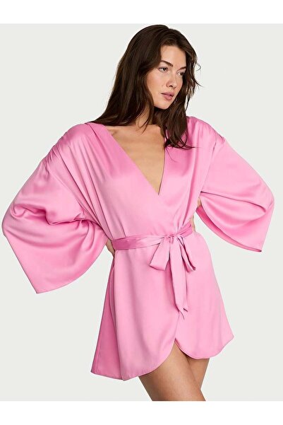 Victoria's Secret Saten Kısa Sabahlık