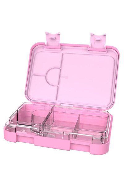 Atrium Lunch Box – Slant Open Mount with 4 Compartments (Pink)