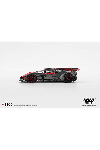 mini gt Bugatti Bolide Red MGT01105 1:64 Diecast Model Araba Koleksiyonluk