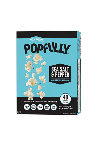 Popfully Popcorn Sea Salt & Pepper 239g