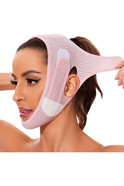 Arabest Double Chin Reducer,V-Line Mask Chin Strap,Lifting Bandage,V-Shaped F...