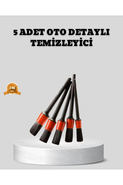 ARMÜZ Set de 5 perii pentru curățarea detaliilor auto, cu peri care nu zgârie...
