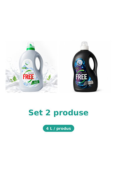 FREE Set 2 Produse GRATUITE, Mix Alpine White, Pro Black