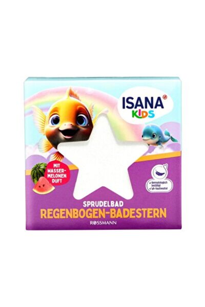 Isana Kids Banyo Topu Yıldız&Gökkuşağı 1 Adet