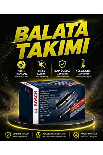 Bosch Citroen C-Elysee Ön Fren Disk Takımı (2017-2021)