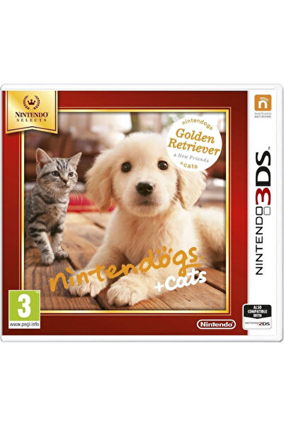 Nintendo Nintendogs + Cats Γκόλντεν Ριτρίβερ & Νέοι Φίλοι Επιλεγμένη Έκδοση Π...
