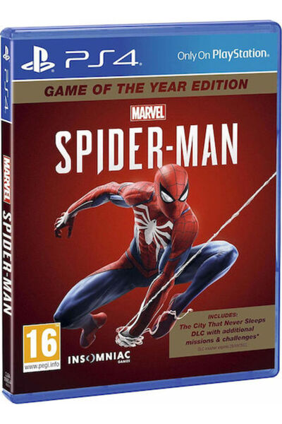 Sony Marvel's Spider-Man: Έκδοση Παιχνιδιού της Χρονιάς για PS4
