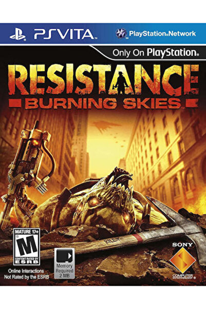 Sony Resistance: Burning Skies Παιχνίδι PSVita (Μεταχειρισμένο)