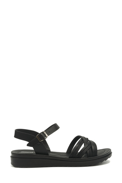 Polaris 409042.Z Sandale negre confortabile pentru femei
