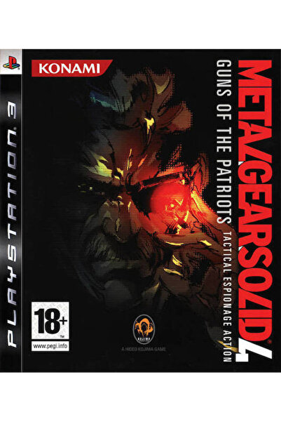 KONAMI Metal Gear Solid 4 Όπλα των Πατριώτων Παιχνίδι PS3