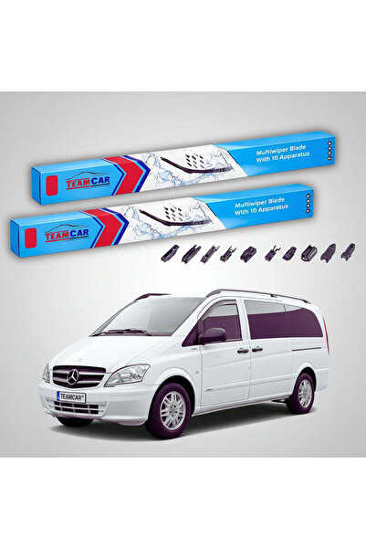 TEAMCAR Υαλοκαθαριστήρες Mercedes-Benz Vito W639 09.2005-08.2010 Συρόμενες πό...