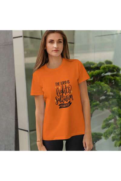 iLovePrints The Lord is Light & Salvation Tshirt