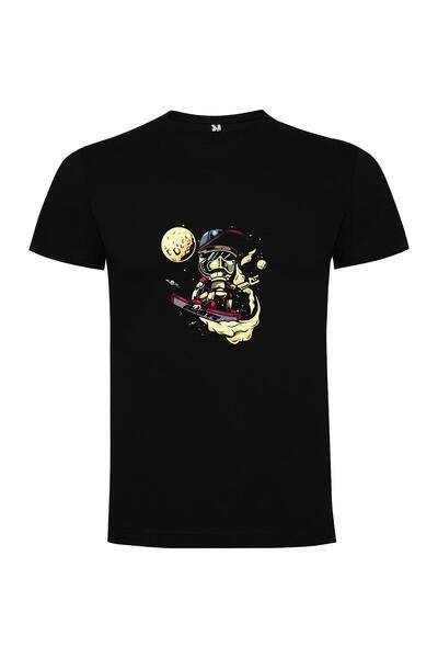 iLovePrints Space Ski Pirate Tshirt