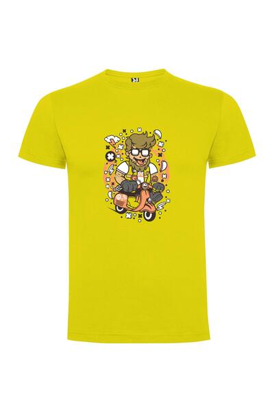 iLovePrints Moto Maverick Vector Art Tshirt