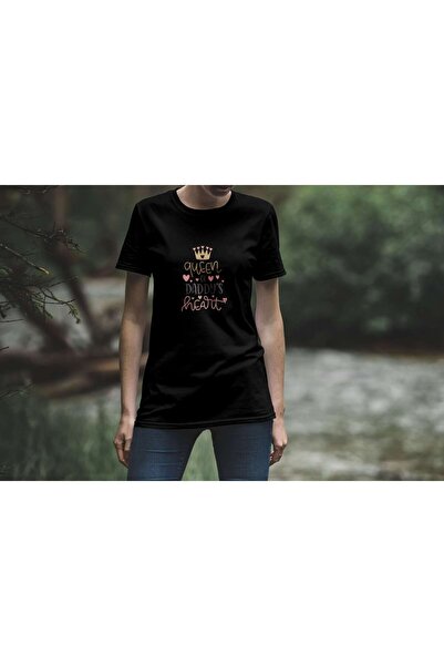 iLovePrints Queen of Daddy's Heart Design Tshirt