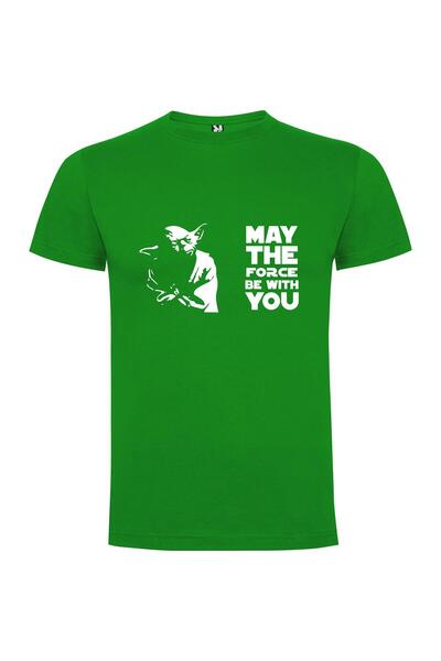 iLovePrints Forceful Yoda Poster Tshirt