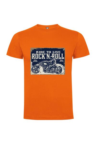 iLovePrints Rebel Rider Rock Tshirt