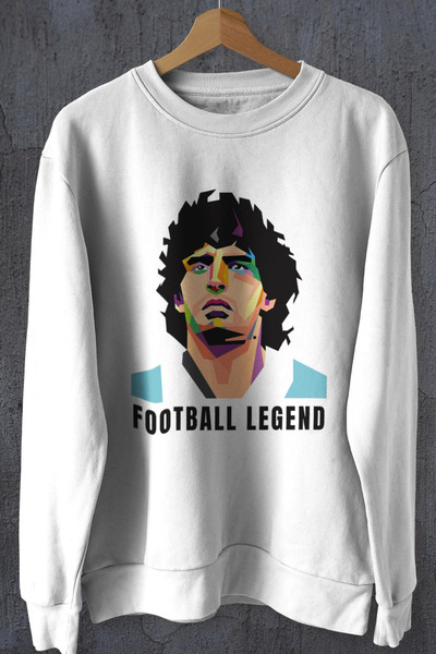 iLovePrints Μακρυμάνικη Μπλούζα Maradona
