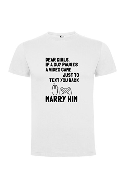 iLovePrints Pause for Love: Guys & Video Games Tshirt