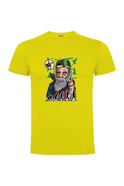 iLovePrints Green-Hatted Aboriginal Sage Tshirt
