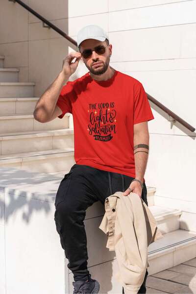 iLovePrints The Lord is Light & Salvation Tshirt