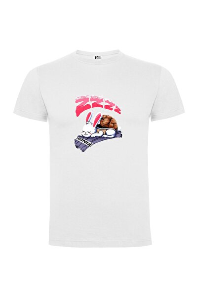 iLovePrints Bunny Blissful Rest Tshirt