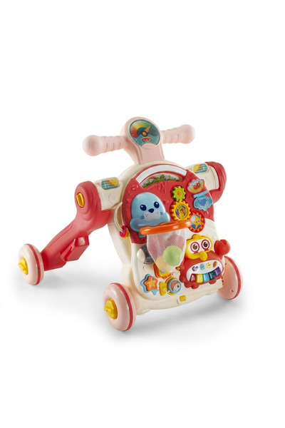 Baby2Go 4 In 1 Multifunction Walker Pembe - Eğitici Bebek Aktivite Masası ve ...